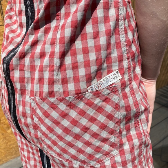 Cop Copine Red Gingham Checkered Halter Dress - Picture 3 of 4